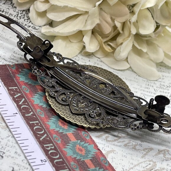 Greek Roman God Goddess Hair Clip Bronze barrette Artemis Aphrodite Hercules new - Picture 14 of 14